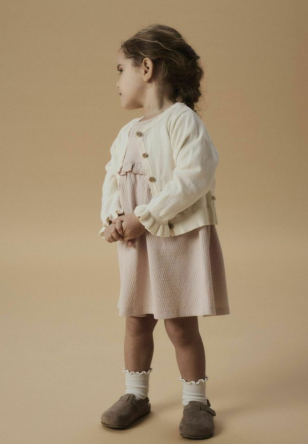 Strickjacke - coconut milk