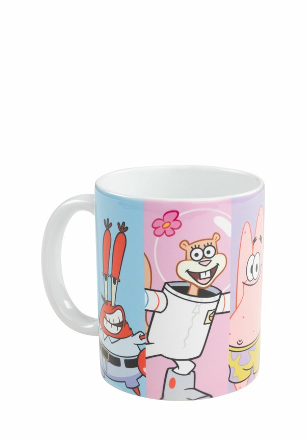 SPONGEBOB SCHWAMMKOPF TASSE FRIENDS KAFFEE BECHER - Trinkflasche - mehrfarbig