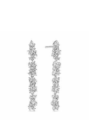 CRISTALLO LUNGO - Örhänge - silver-coloured