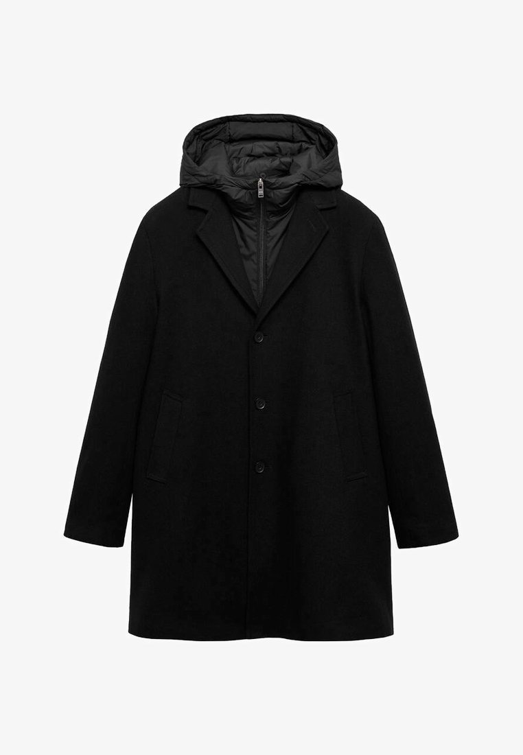 Mango Vinterkappa /-rock - black/svart - Zalando.se