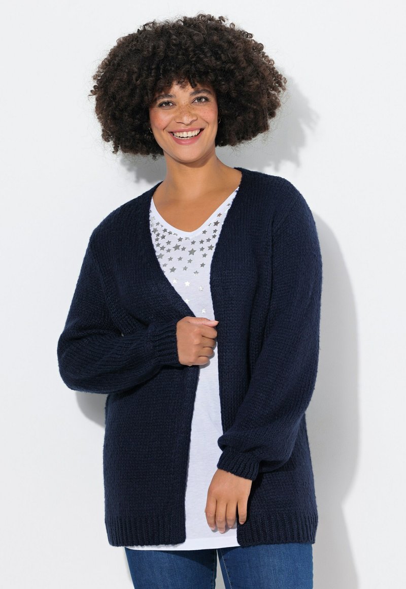 Angel of Style CUT WITH BALLOON SLEEVES - Kofta - dark blue