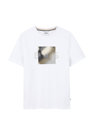 KURZÄRMELIGES - T-shirt imprimé - blanc