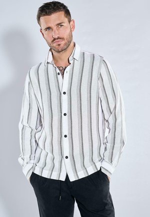 Emilio Adani, GEMUSTERT - Hemd - creme