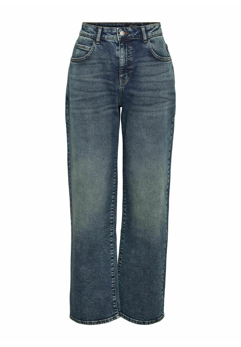 Noisy May Straight leg jeans blauw denim/bluedenim
