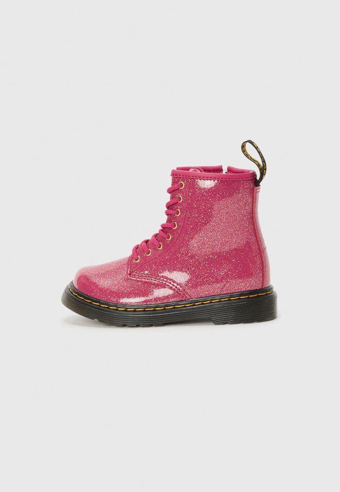 Dr. Martens Classic ankle boots - fuchsia/silver-coloured/gold-coloured