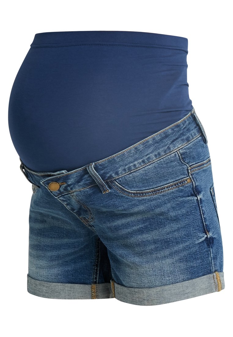 Damen Kleider | Forever Fit TURN UP Jeans Shorts blue/blau - MH59339 Damen Kleider | Forever Fit TURN UP Jeans Shorts blue/blau - MH59339