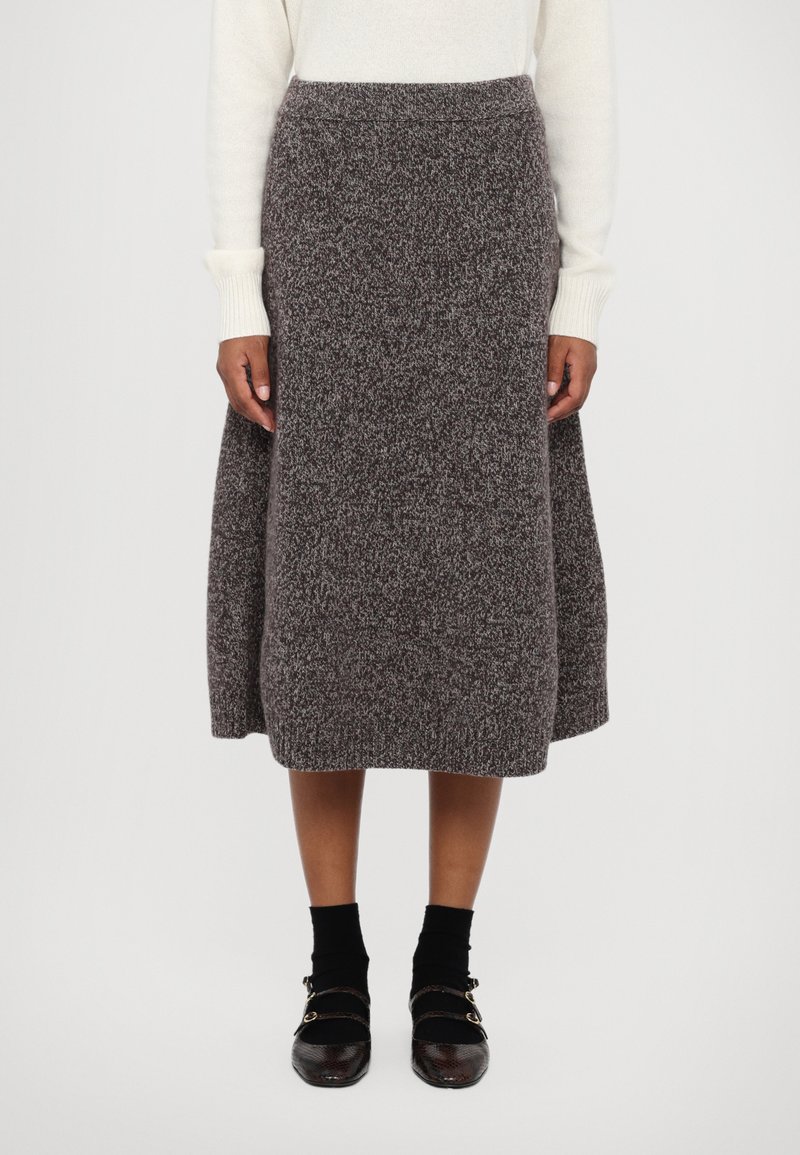 Weekend Max Mara PIEGA - A-line skirt - testa moro
