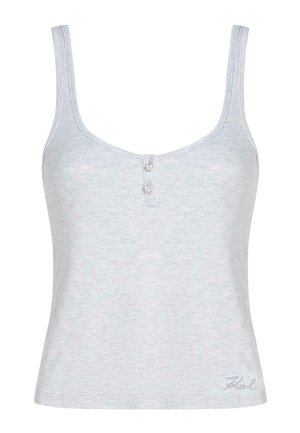 KARL LAGERFELD, TANK - Nattøj trøjer - light grey mel