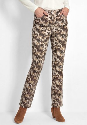 GOLDNER, HOSE LOUISA PETITE - Pantaloni - brown