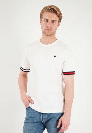 Lela & Buratti, LELA & BURATTI T-SHIRT REGULAR FIT - T-Shirt basic - white