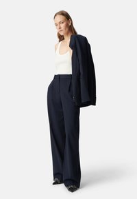 IKKS Pantalon classique - navy blue