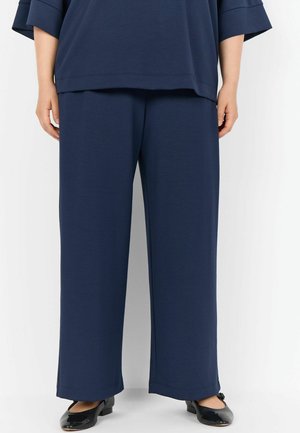 WASABI CONCEPT - Pantaloni sportivi - navy blazer