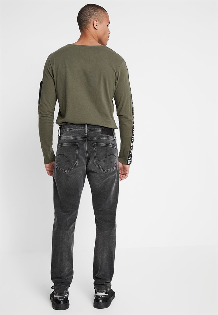 Herren Skinny Fit | G-Star 3301 SLIM Jeans Slim Fit nero black stretch denim antic charcoal/black denim - TI30861 Herren Skinny Fit | G-Star 3301 SLIM Jeans Slim Fit nero black stretch denim antic charcoal/black denim - TI30861
