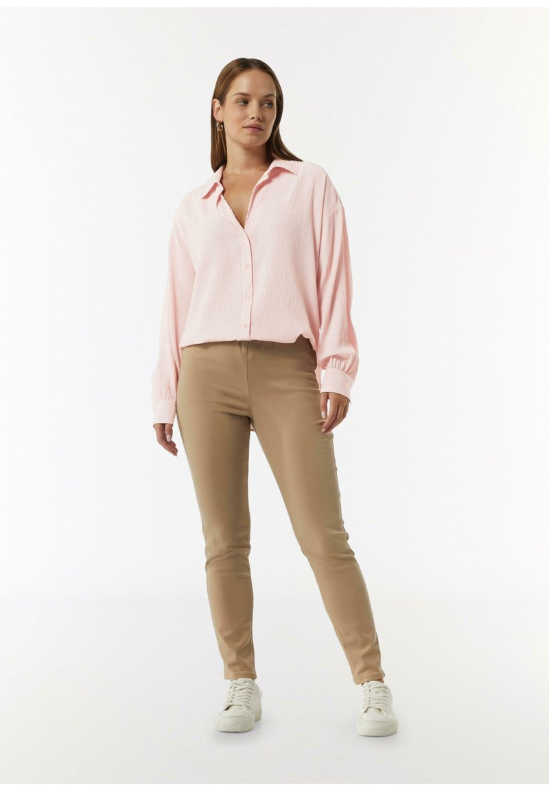 comma casual identity Hemdbluse koralle