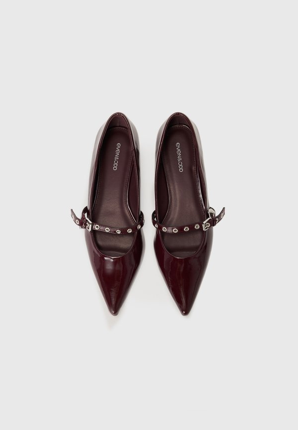 Ballet pumps - dark cherry3