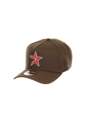 New Era, HOUSTON ASTROS MLB 45TH ANNIVERSARY SIDEPATCH WALNUT 9FORTY A-FR - Cap - braun