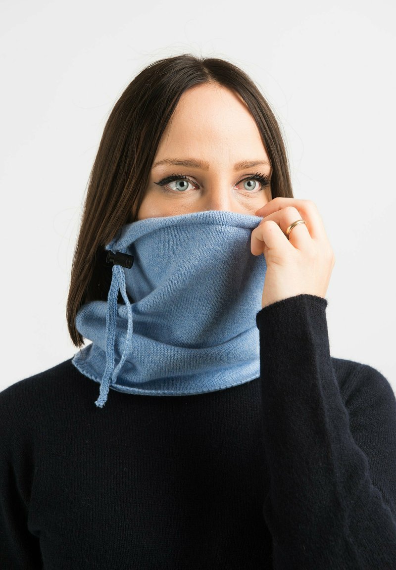 Dalle Piane Cashmere Scaldacollo - light blue