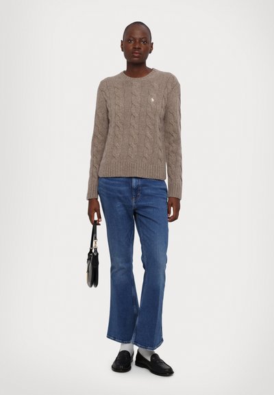 Polo Ralph Lauren CLASSIC LONG SLEEVE - Džemperis - mushroom