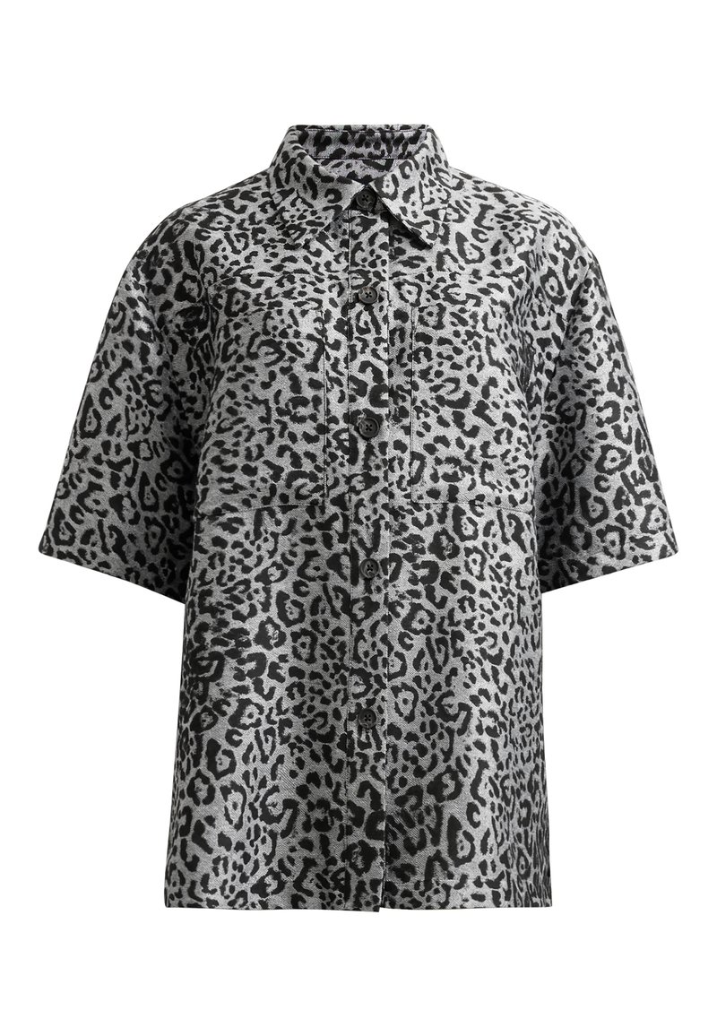 AllSaints Overhemdblouse grijs