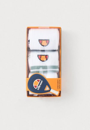 GIFT BOX 3 PACK UNISEX - Športové ponožky - white