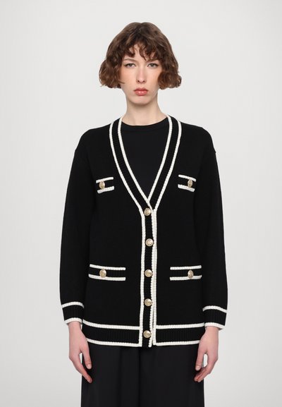 Alice + Olivia BRADFORD - Kardigan - black/soft white