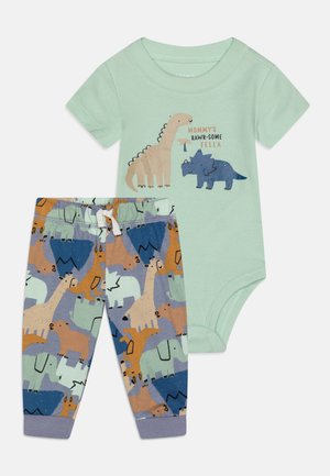 DINO PRINT SET - Camiseta estampada - mint