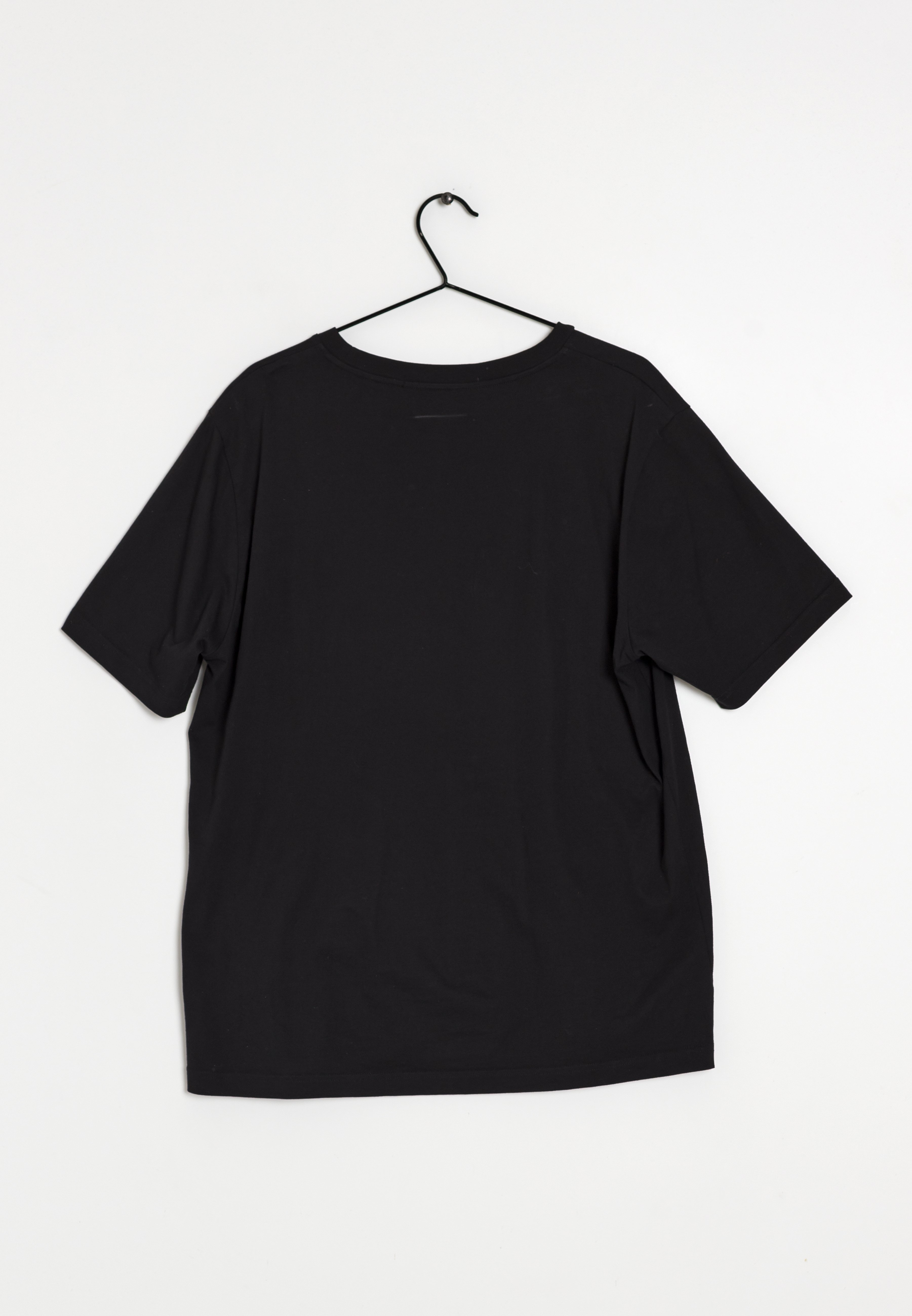 calvin klein plain black t shirt