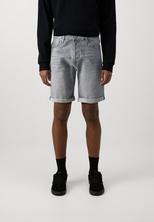 Jack & Jones JJICHRIS JJWOOD - Pantaloni scurți din denim - grey denim