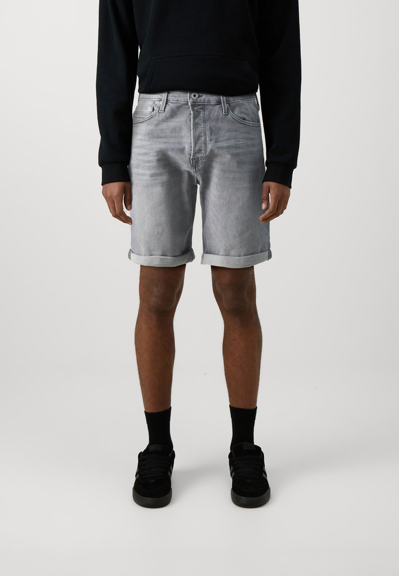 Jack & Jones JJICHRIS JJWOOD - Short en jean - grey denim