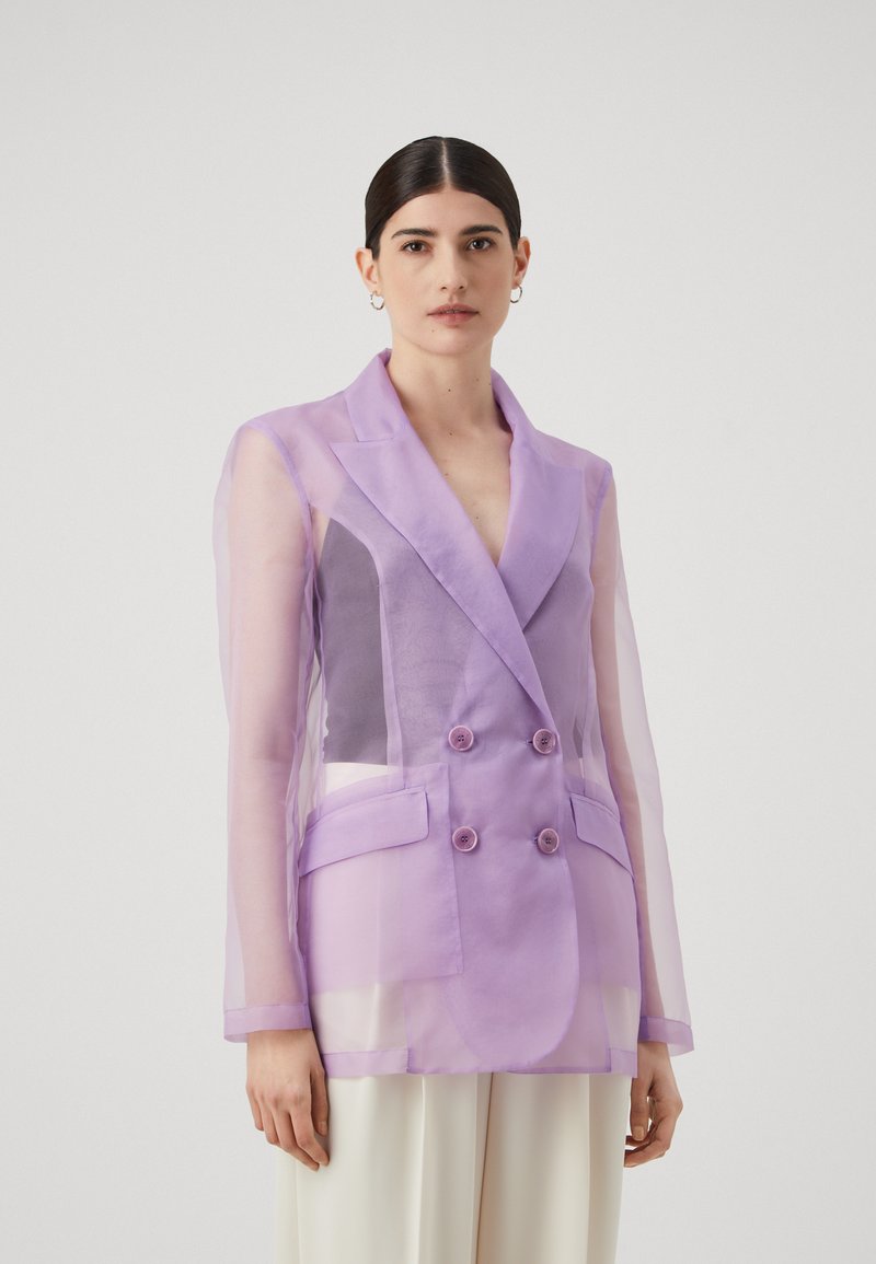 Patrizia Pepe - GIACCA JACKET - Short coat - iris lilac, Enlarge