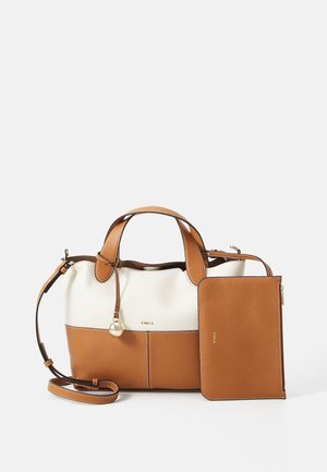 PRIMROSE TOTE - Handbag - brandy/panna