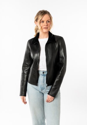 Mauritius Leather jacket - black