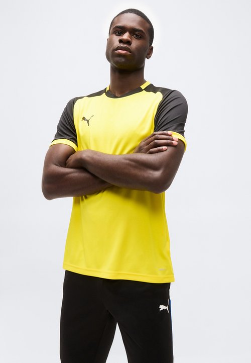 PUMA TEAMLIGA26 MATCHDAY JERSEY - Sports T-shirt - faster yellow/black — photo 4