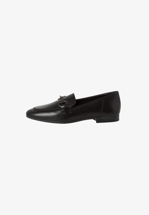 Tamaris, Slip-ons - black leather