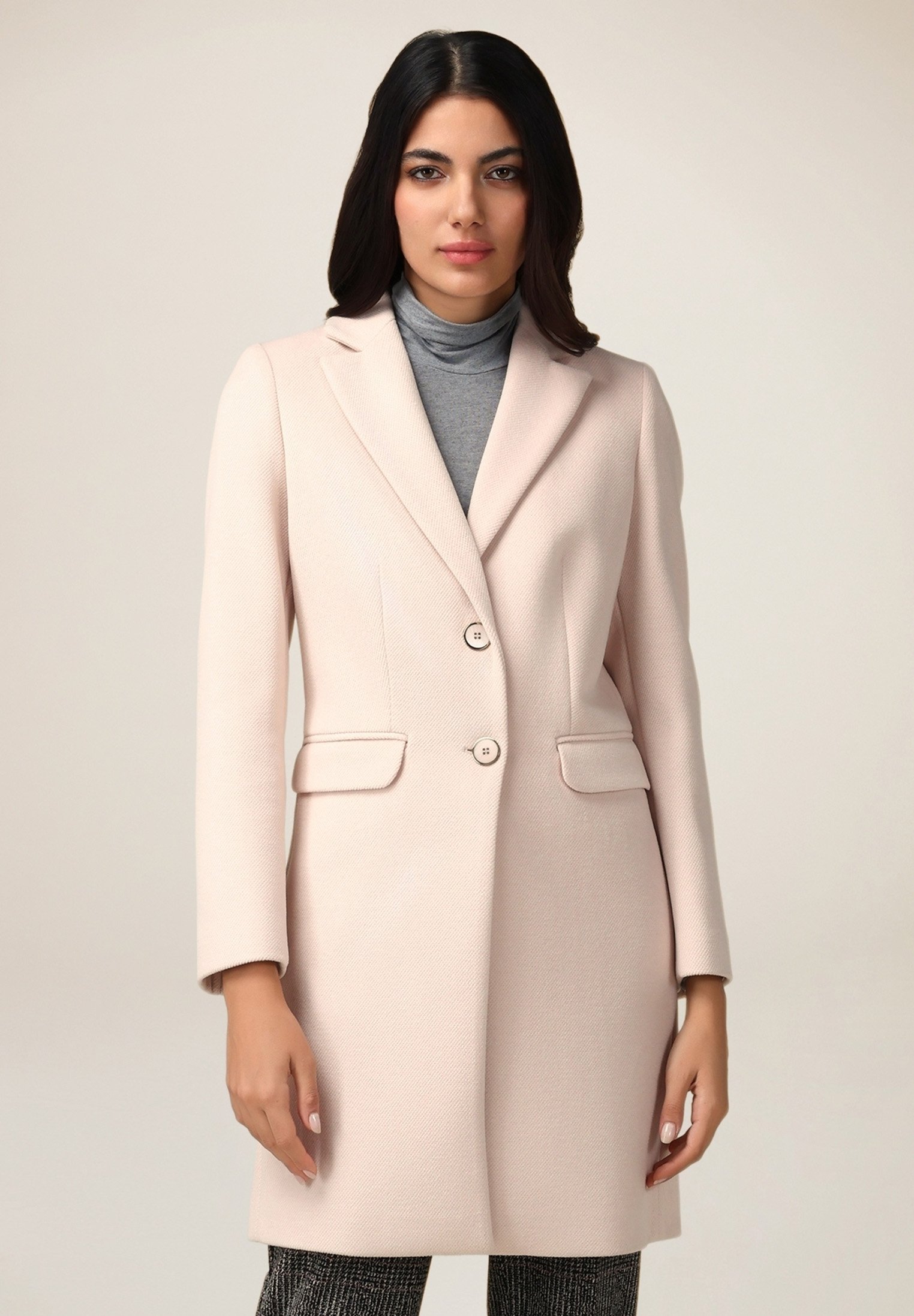 Klassischer Mantel Only Kurzmantel Rosa ONLY Klassischer Mantel