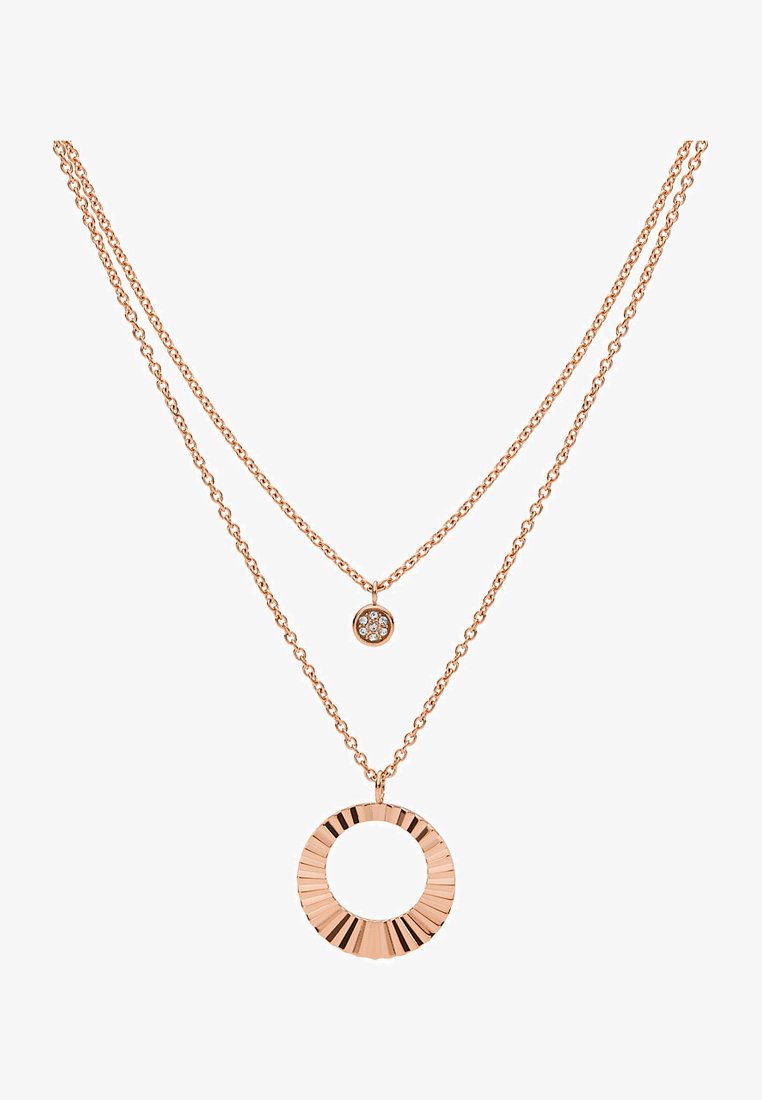 Fossil Ketting - rose gold-coloured
