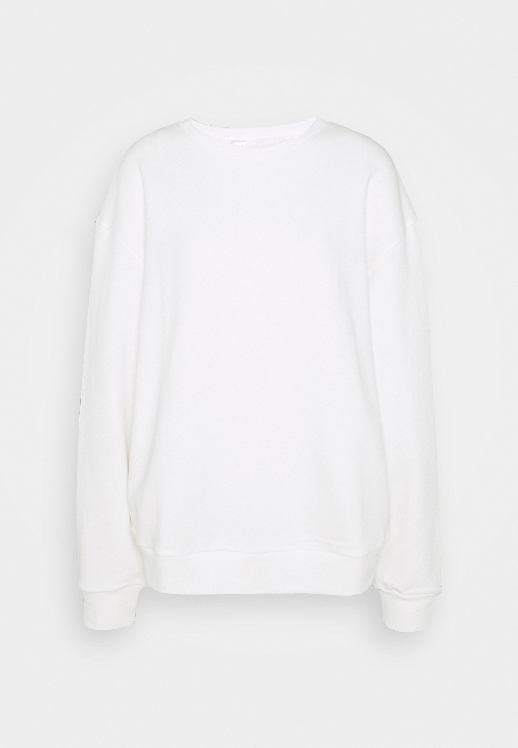KENDALL + KYLIE BASIC Sweatshirt whiteweiß Zalando.at Kendall + Kylie Long Sleeve Sweatshirt Dress | Sweatshirt