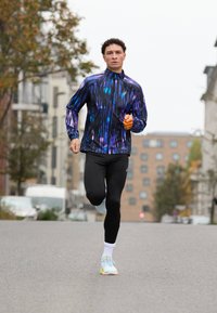 ASICS ROAD LITE SHOW JACKET - Veste coupe-vent - blue expanse