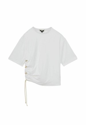 REGULAR FIT - BERKELEY ATELIER  CUT-OUT  - T-shirt med print - white