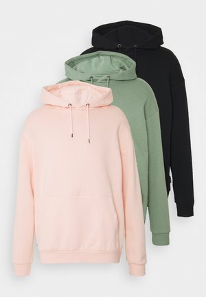 UNISEX 3 PACK - Kapuzenpullover - pink