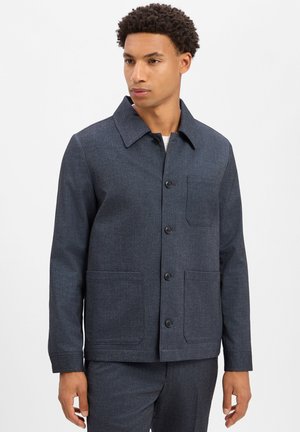 FINSHLEY & HARDING LONDON FINSHLEY & HARDING LONDON BAUKASTEN-HEMDJACKE OWEN - Camicia - anthrazit