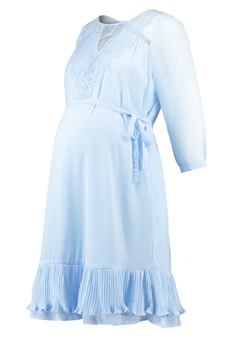 Mamalicious Jurk lichtblauw Mamalicious Jurk lichtblauw