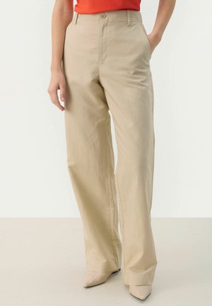 GABRIELE - Trousers - white pepper