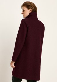 LANIUS MIT STEHKRAGEN Klassischer Mantel bordeaux Zalando