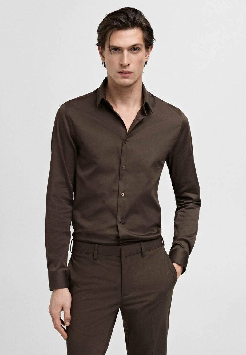 Mango Cămașă elegantă - brown