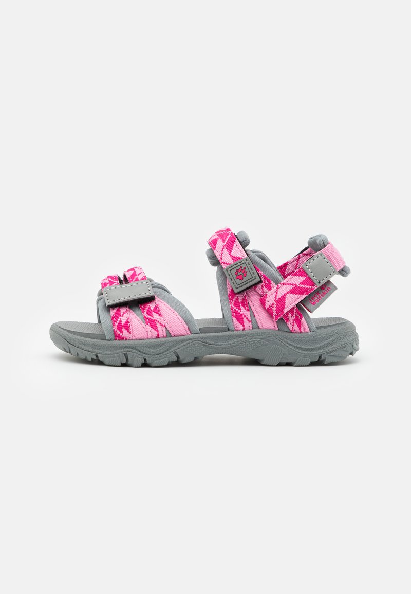 Jack Wolfskin 2 IN 1 UNISEX - Sandálias de caminhada - pink/light grey