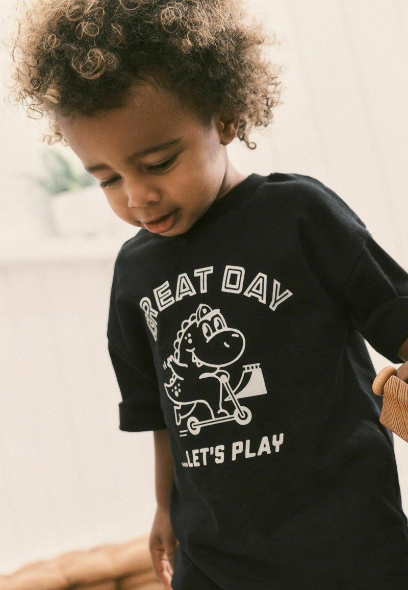 Next SHORT SLEEVE CHARACTER - T-shirts print - black