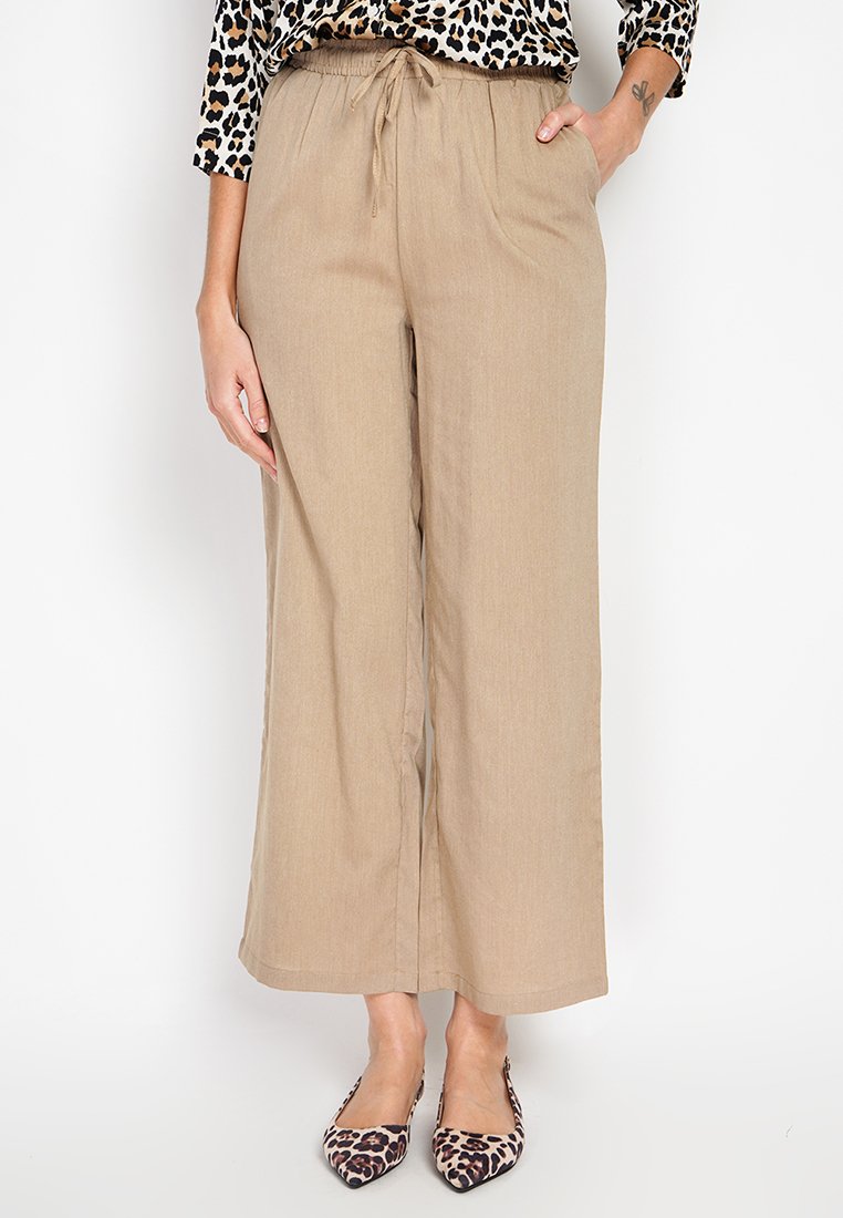 Le Jardin Du Lin Broek zandkleur