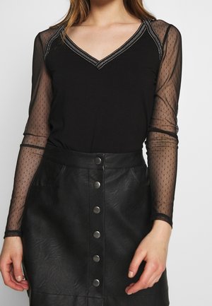 Langarmshirt - black