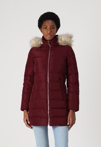 Tommy Hilfiger HERITAGE TYRA COAT  - Kaput ispunjen paperjem - deep rouge